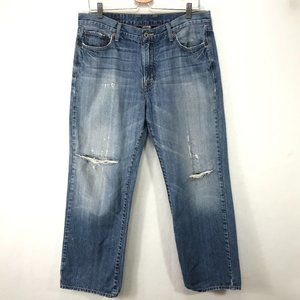Lucky Brand Jeans Mens 34x28 361 Vintage Medium Wash 100% Cotton